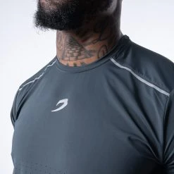 BOXRAW Men Langford T-Shirt - Charcoal New Releases 13 BOXRAW Men Langford T-Shirt - Charcoal New Releases