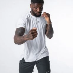 BOXRAW Men New Releases Langford T-Shirt - White 10 BOXRAW Men New Releases Langford T-Shirt - White