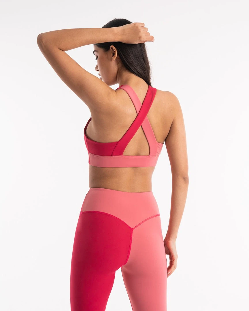 BOXRAW Women Lisa Sports Bra - Pink 4 BOXRAW Women Lisa Sports Bra - Pink