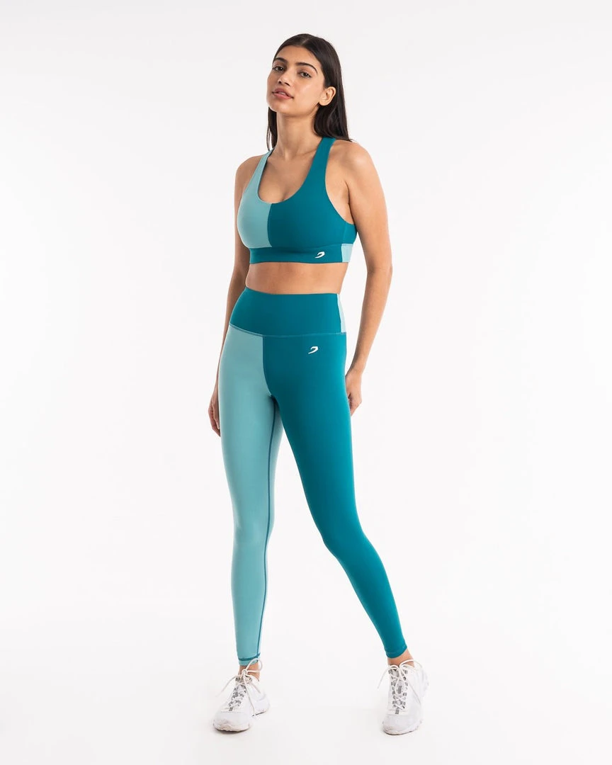 BOXRAW Women Lisa Sports Bra - Teal 2 BOXRAW Women Lisa Sports Bra - Teal