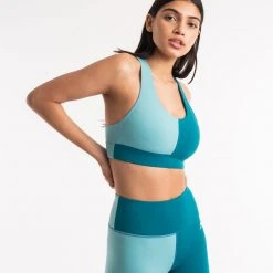 BOXRAW Women Lisa Sports Bra - Teal 8 BOXRAW Women Lisa Sports Bra - Teal