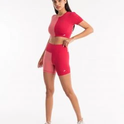 BOXRAW Women Lisa Cycling Shorts - Pink