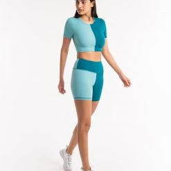 BOXRAW Women Lisa Cycling Shorts - Teal New Releases 11 BOXRAW Women Lisa Cycling Shorts - Teal New Releases