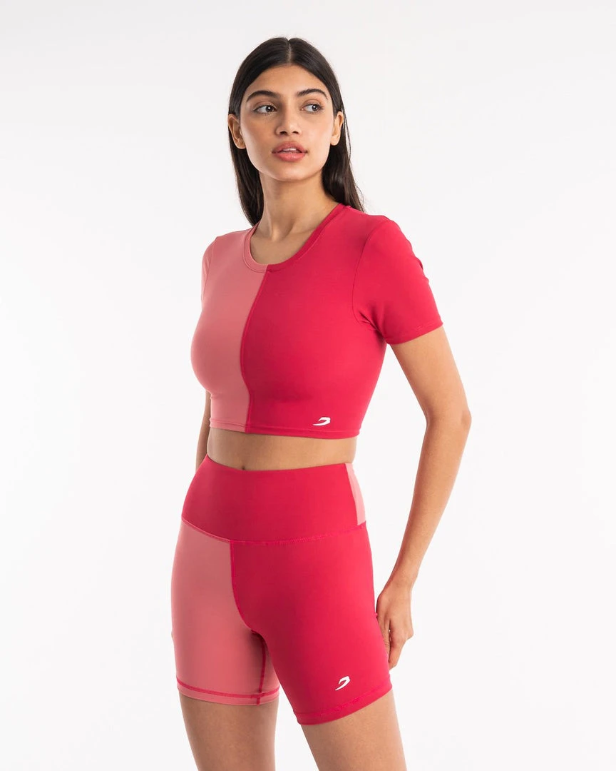 BOXRAW Women Lisa Crop Top - Pink New Releases 1 BOXRAW Women Lisa Crop Top - Pink New Releases