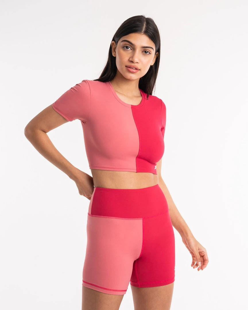 BOXRAW Women Lisa Crop Top - Pink New Releases 3 BOXRAW Women Lisa Crop Top - Pink New Releases