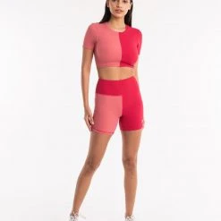 BOXRAW Women Lisa Crop Top - Pink New Releases 11 BOXRAW Women Lisa Crop Top - Pink New Releases