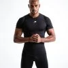 BOXRAW Men Saddler Compression T-Shirt - Black