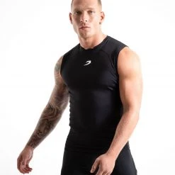 BOXRAW Men Saddler Compression Tank - Black Best Sellers