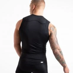 BOXRAW Men Saddler Compression Tank - Black Best Sellers 9 BOXRAW Men Saddler Compression Tank - Black Best Sellers