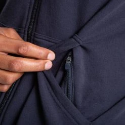 BOXRAW Men Marciano Zip Hoodie - Charcoal