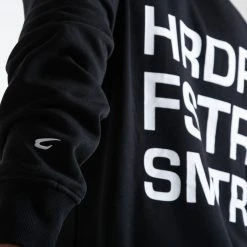 BOXRAW Men Clothing HRDR FSTR SMTR Unisex Hoodie - Black