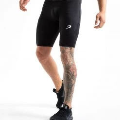 BOXRAW Men Saddler Compression Shorts - Black 10 BOXRAW Men Saddler Compression Shorts - Black