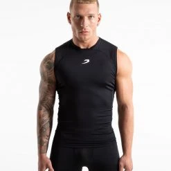 BOXRAW Men Saddler Compression Tank - Black Best Sellers 8 BOXRAW Men Saddler Compression Tank - Black Best Sellers