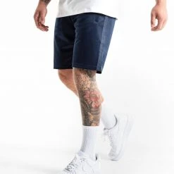 BOXRAW Men Whitaker Shorts - Navy Clothing