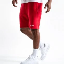 BOXRAW Men Clothing Johnson Shorts - Red 10 BOXRAW Men Clothing Johnson Shorts - Red