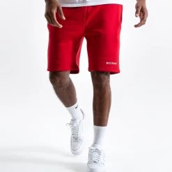 BOXRAW Men Clothing Johnson Shorts - Red 11 BOXRAW Men Clothing Johnson Shorts - Red