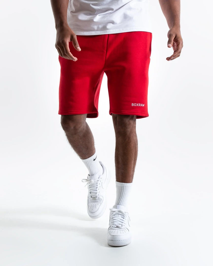 BOXRAW Men Clothing Johnson Shorts - Red 4 BOXRAW Men Clothing Johnson Shorts - Red