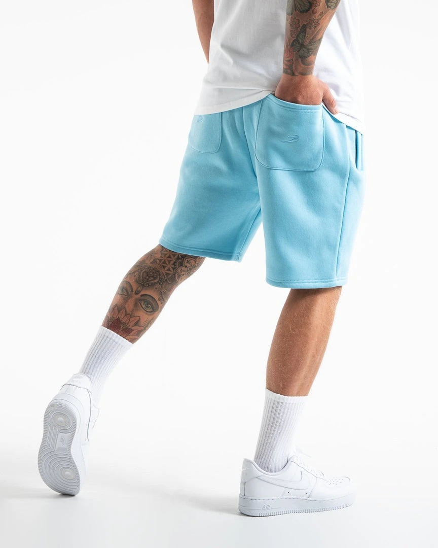 BOXRAW Men Clothing Johnson Shorts - Baby Blue 4 BOXRAW Men Clothing Johnson Shorts - Baby Blue