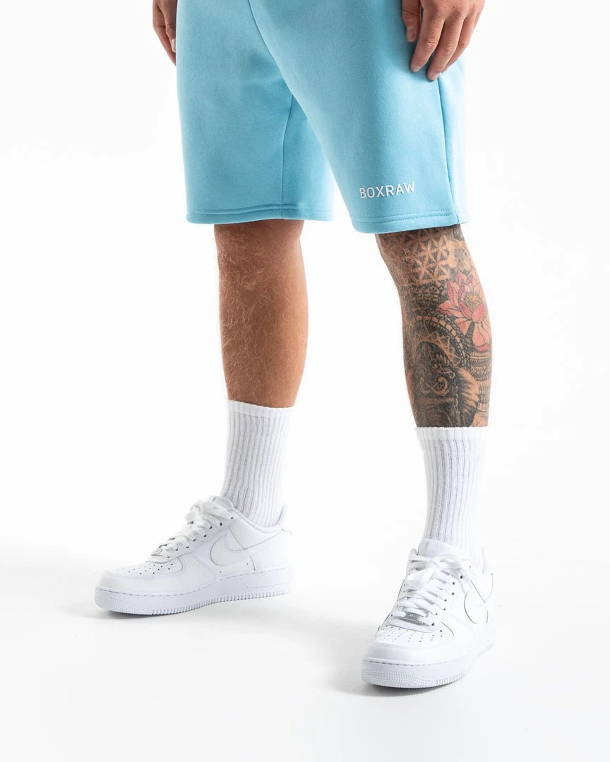 BOXRAW Men Clothing Johnson Shorts - Baby Blue 3 BOXRAW Men Clothing Johnson Shorts - Baby Blue