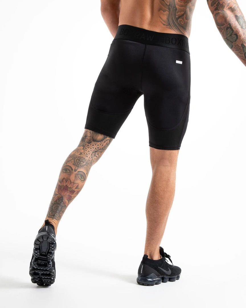 BOXRAW Men Saddler Compression Shorts - Black 6 BOXRAW Men Saddler Compression Shorts - Black