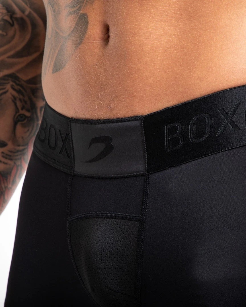 BOXRAW Men Saddler Compression Shorts - Black 8 BOXRAW Men Saddler Compression Shorts - Black