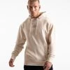 BOXRAW Men Established Unisex Hoodie - Stone Clothing