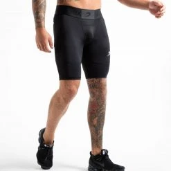BOXRAW Men Saddler Compression Shorts - Black 12 BOXRAW Men Saddler Compression Shorts - Black