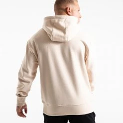 BOXRAW Men Established Unisex Hoodie - Stone Clothing