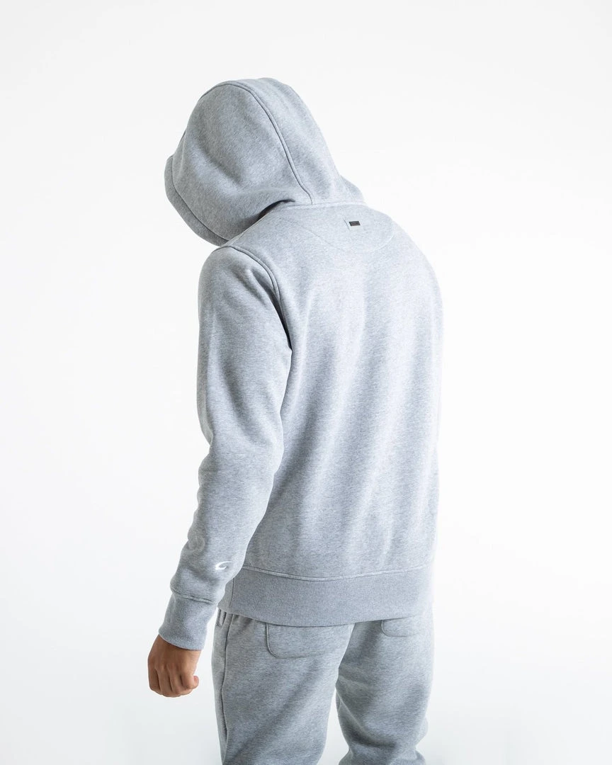 BOXRAW Men Johnson Hoodie - Grey Clothing 5 BOXRAW Men Johnson Hoodie - Grey Clothing