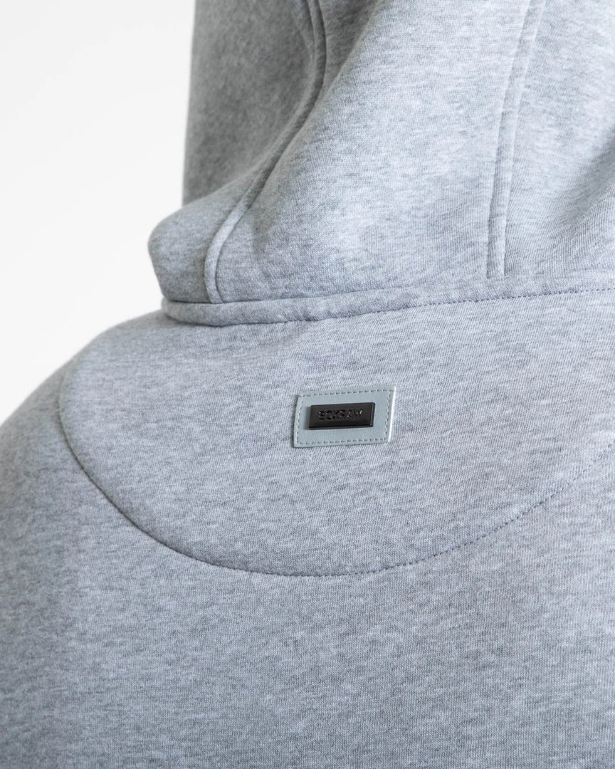 BOXRAW Men Johnson Hoodie - Grey Clothing 7 BOXRAW Men Johnson Hoodie - Grey Clothing