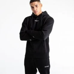 BOXRAW Men Johnson Hoodie - Black Clothing