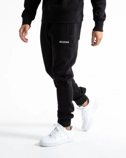 BOXRAW Men Johnson Bottoms - Black Clothing 1 BOXRAW Men Johnson Bottoms - Black Clothing