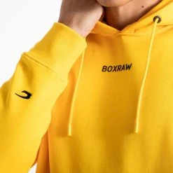 BOXRAW Men Clothing Johnson Hoodie - Yellow