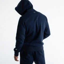 BOXRAW Men Johnson Hoodie - Navy Clothing