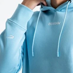 BOXRAW Men Johnson Hoodie - Baby Blue Clothing 13 BOXRAW Men Johnson Hoodie - Baby Blue Clothing