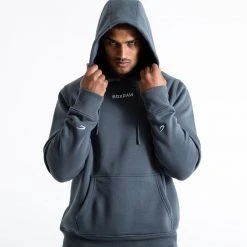 BOXRAW Men Clothing Johnson Hoodie - Charcoal 11 BOXRAW Men Clothing Johnson Hoodie - Charcoal