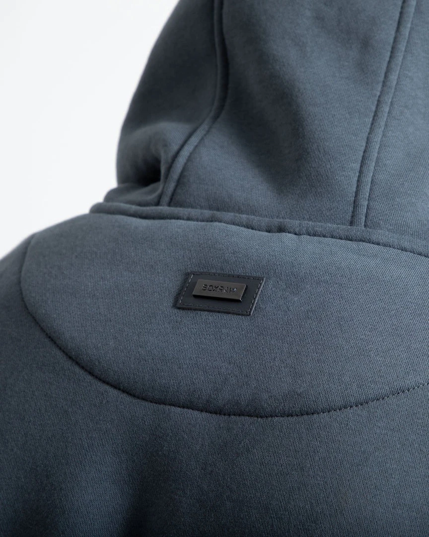 BOXRAW Men Clothing Johnson Hoodie - Charcoal 7 BOXRAW Men Clothing Johnson Hoodie - Charcoal