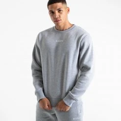 BOXRAW Men Johnson Sweatshirt - Grey Clothing