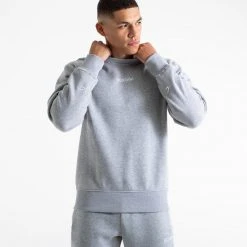 BOXRAW Men Johnson Sweatshirt - Grey Clothing