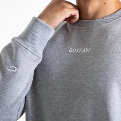 BOXRAW Men Johnson Sweatshirt - Grey Clothing