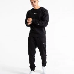 BOXRAW Men Johnson Sweatshirt - Black