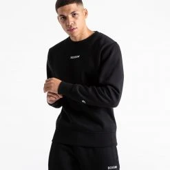 BOXRAW Men Johnson Sweatshirt - Black 11 BOXRAW Men Johnson Sweatshirt - Black