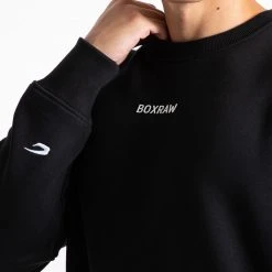 BOXRAW Men Johnson Sweatshirt - Black 15 BOXRAW Men Johnson Sweatshirt - Black