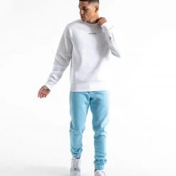 BOXRAW Men Clothing Johnson Sweatshirt - White