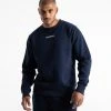 BOXRAW Men Johnson Sweatshirt - Navy