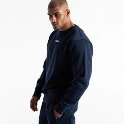 BOXRAW Men Johnson Sweatshirt - Navy