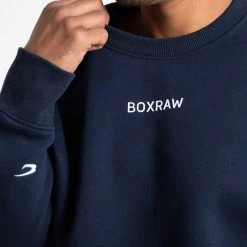 BOXRAW Men Johnson Sweatshirt - Navy
