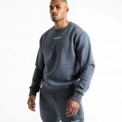 BOXRAW Men Johnson Sweatshirt - Charcoal Clothing