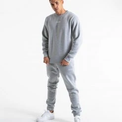 BOXRAW Men Johnson Sweatshirt - Grey Clothing