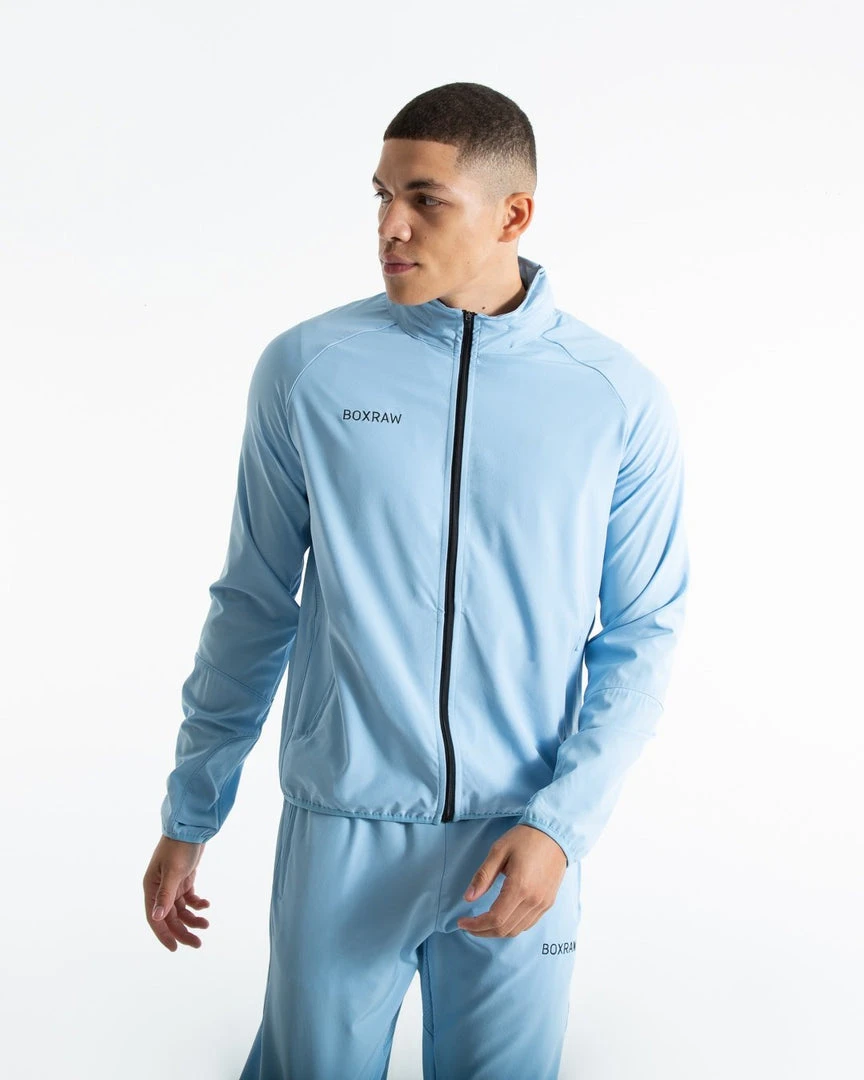 BOXRAW Men Robinson Jacket - Baby Blue 3 BOXRAW Men Robinson Jacket - Baby Blue
